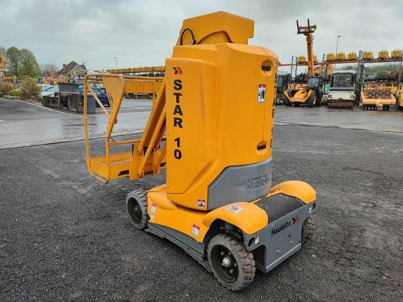 Haulotte STAR 10-1 - Oszlopos személyemelő: 4 kép. Haulotte STAR 10-1 - Oszlopos személyemelő: 4 kép.