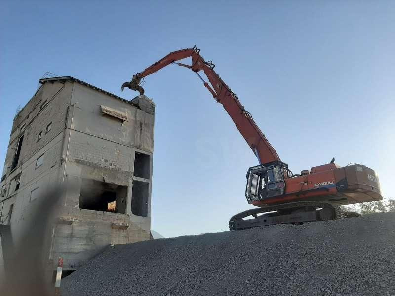 Hitachi EX400LC - Bontó kotrógép: 2 kép. Hitachi EX400LC - Bontó kotrógép: 2 kép.