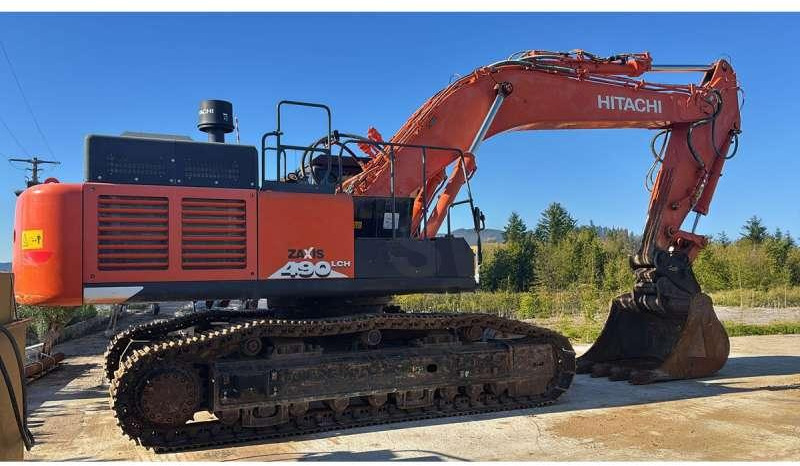 Lánctalpas kotró Hitachi ZX490LCH: 1 kép.
