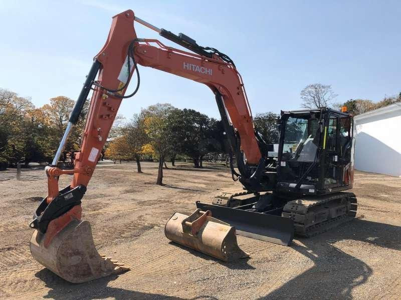 Hitachi ZX95USBRP-7 - Lánctalpas kotró: 1 kép. Hitachi ZX95USBRP-7 - Lánctalpas kotró: 1 kép.