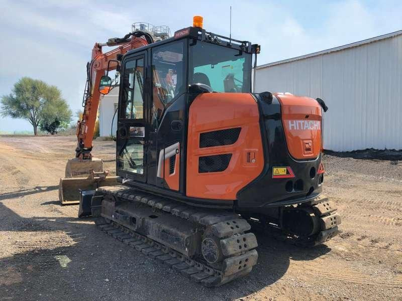 Hitachi ZX95USBRP-7 - Lánctalpas kotró: 5 kép. Hitachi ZX95USBRP-7 - Lánctalpas kotró: 5 kép.