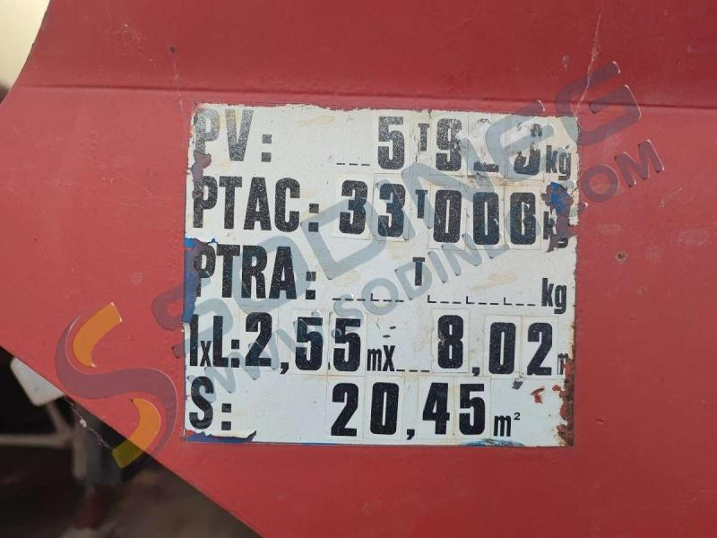 Félpótkocsi billenőplatós Kaiser 2 ESSIEUX: 9 kép.