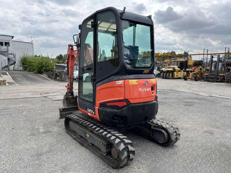 Kubota U27-4 - Minikotró: 5 kép. Kubota U27-4 - Minikotró: 5 kép.