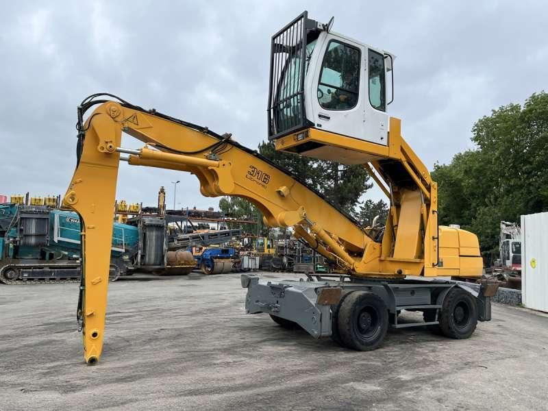 Liebherr A316 LITRONIC - Hulladék kotró: 3 kép. Liebherr A316 LITRONIC - Hulladék kotró: 3 kép.