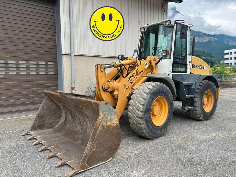 Liebherr L514 Stereo - Gumikerekes homlokrakodó: 1 kép. Liebherr L514 Stereo - Gumikerekes homlokrakodó: 1 kép.