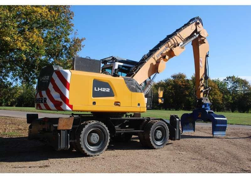 Liebherr LH22M LITRONIC - Hulladék kotró: 5 kép. Liebherr LH22M LITRONIC - Hulladék kotró: 5 kép.