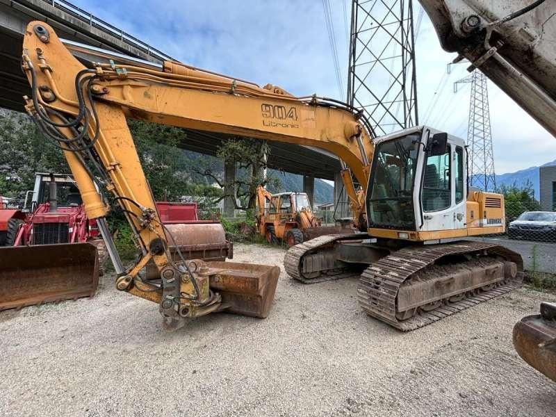 Liebherr R904HDSL MACHINE SUISSE - Lánctalpas kotró: 1 kép. Liebherr R904HDSL MACHINE SUISSE - Lánctalpas kotró: 1 kép.