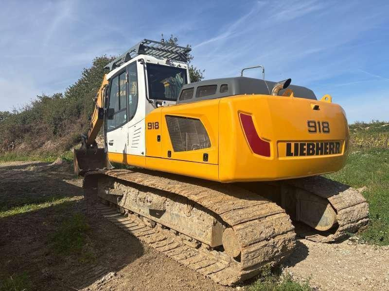 Liebherr R918 XLC - Lánctalpas kotró: 4 kép. Liebherr R918 XLC - Lánctalpas kotró: 4 kép.