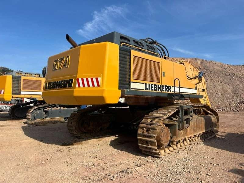 Liebherr R974B Litronic - Lánctalpas kotró: 4 kép. Liebherr R974B Litronic - Lánctalpas kotró: 4 kép.