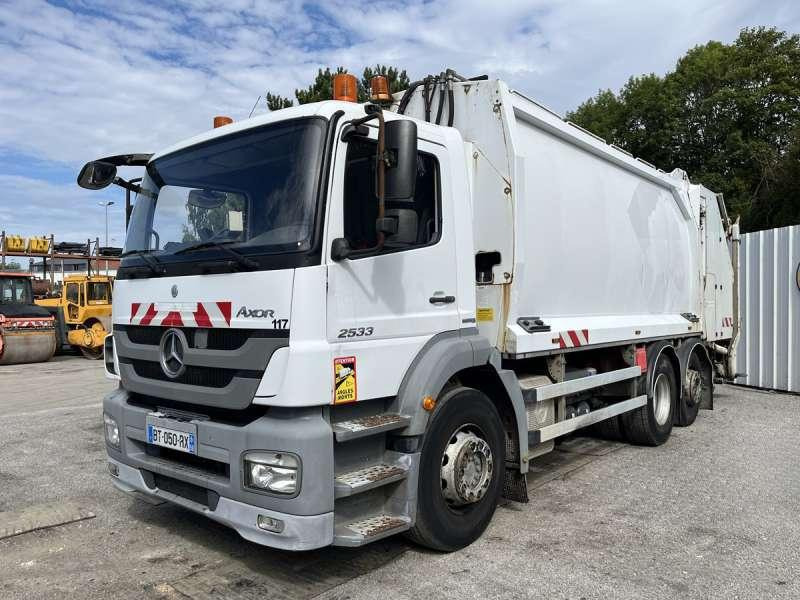 Mercedes AXOR 2533 - Szemetesautó: 2 kép. Mercedes AXOR 2533 - Szemetesautó: 2 kép.