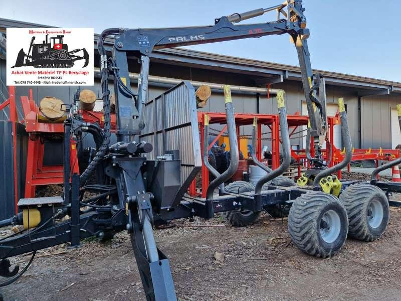 Palms GRUMIERE 2 ESSIEUX - Erdészeti pótkocsi: 1 kép. Palms GRUMIERE 2 ESSIEUX - Erdészeti pótkocsi: 1 kép.