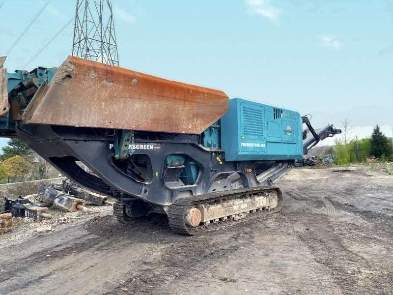 Powerscreen Premiertrak 400 - Törőgép: 4 kép. Powerscreen Premiertrak 400 - Törőgép: 4 kép.