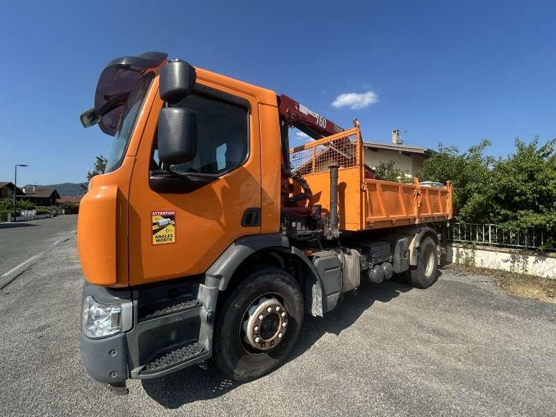 Renault Grue HMF - Billenőplatós teherautó: 3 kép. Renault Grue HMF - Billenőplatós teherautó: 3 kép.
