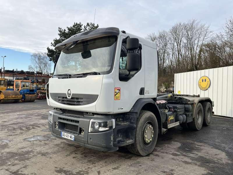 Renault PREMIUM LANDER 370DXI - Horgos rakodó teherautó: 2 kép. Renault PREMIUM LANDER 370DXI - Horgos rakodó teherautó: 2 kép.