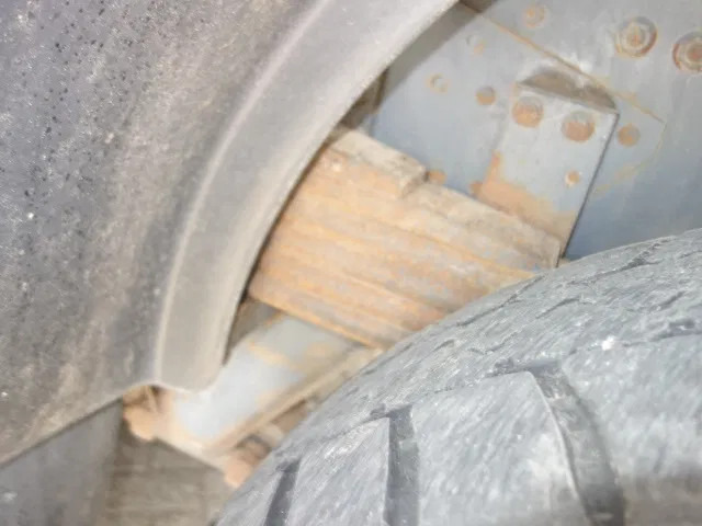 Platós teherautó, Darus autó DAF CF 360 6X4 MANUAL GEAR STEELSPRINGS 18,5 TON PALFINKER: 8 kép.