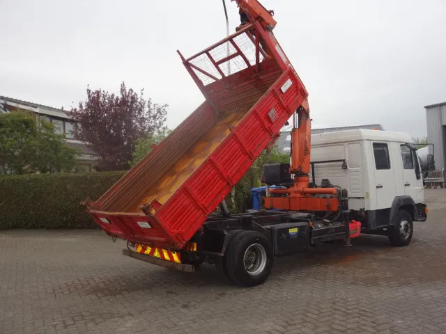 MAN 12.224 DC,8,5 TON ATLAS KRAAN,KIPPER,MANUAL POMP - Billenőplatós teherautó, Darus autó: 2 kép. MAN 12.224 DC,8,5 TON ATLAS KRAAN,KIPPER,MANUAL POMP - Billenőplatós teherautó, Darus autó: 2 kép.