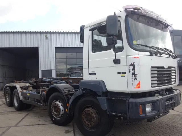 MAN 35-364 8X4 - Horgos rakodó teherautó: 1 kép. MAN 35-364 8X4 - Horgos rakodó teherautó: 1 kép.