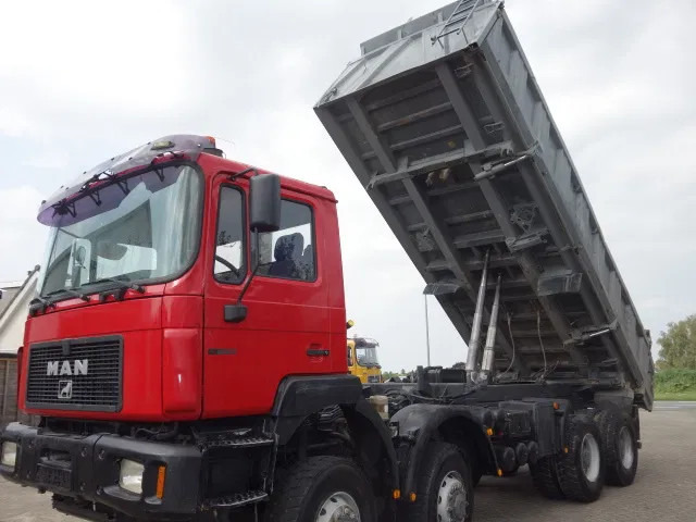 MAN 35-403 meiller kipper 8x6 - Billenőplatós teherautó: 3 kép. MAN 35-403 meiller kipper 8x6 - Billenőplatós teherautó: 3 kép.
