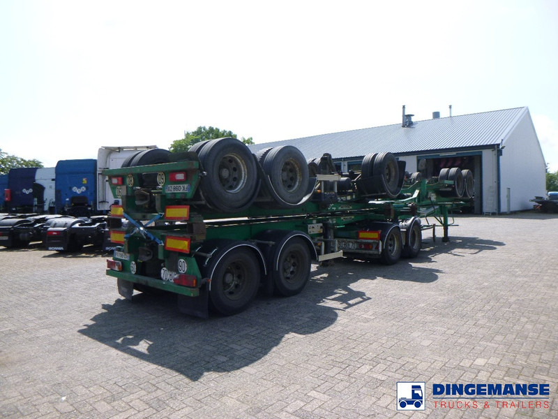 ASCA Stack 4 x container trailer + dolly 20-30-40-45 ft - Cserefelépítményes teherautó: 4 kép. ASCA Stack 4 x container trailer + dolly 20-30-40-45 ft - Cserefelépítményes teherautó: 4 kép.