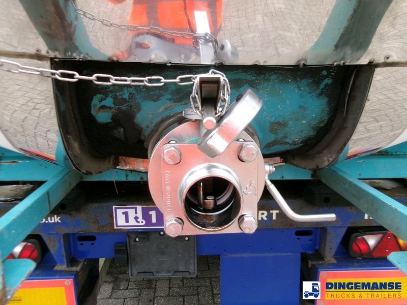 BSLT Chemical tank container inox L4BH / 20 ft / 30 m3 / IMO 1 - Tároló tartály: 5 kép. BSLT Chemical tank container inox L4BH / 20 ft / 30 m3 / IMO 1 - Tároló tartály: 5 kép.
