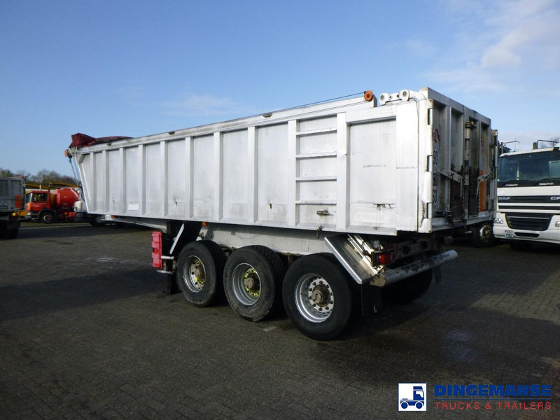 Benalu Tipper trailer alu 22 m3 - Félpótkocsi billenőplatós: 3 kép. Benalu Tipper trailer alu 22 m3 - Félpótkocsi billenőplatós: 3 kép.