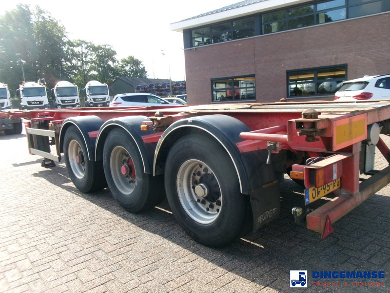 Burg 3-axle container chassis 20,30 ft + ADR - Cserefelépítményes teherautó: 3 kép. Burg 3-axle container chassis 20,30 ft + ADR - Cserefelépítményes teherautó: 3 kép.