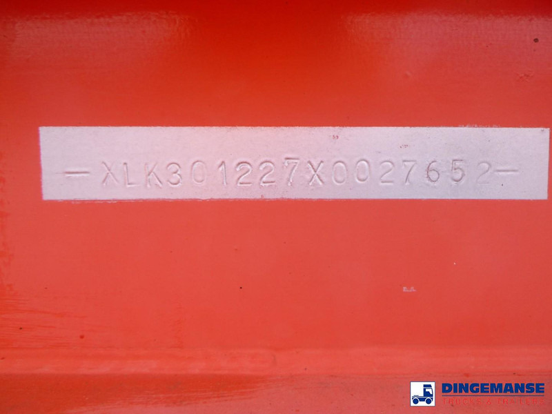 Félpótkocsi cserefelépítményes Burg 3-axle container chassis 20-30 ft: 15 kép.