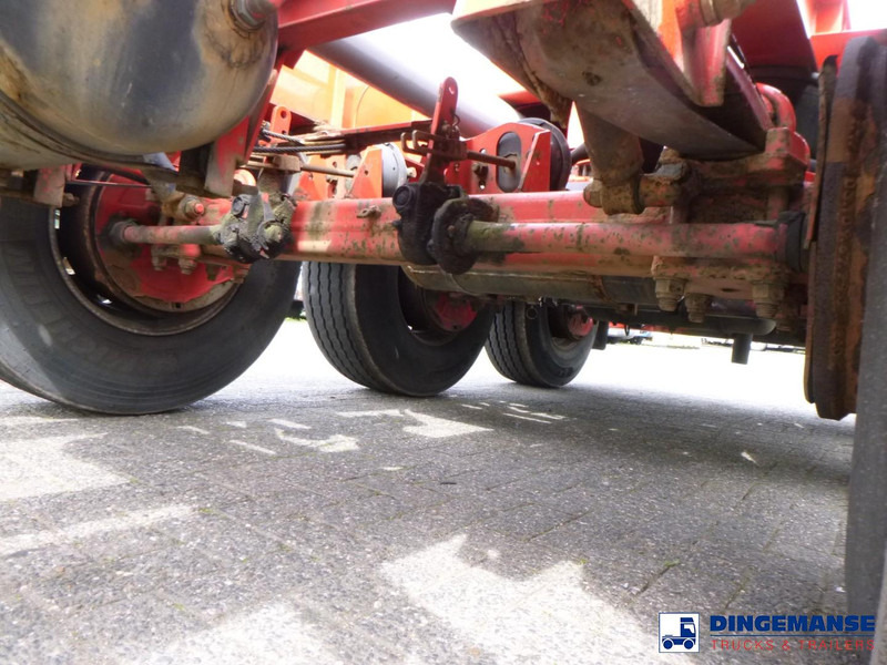 Félpótkocsi cserefelépítményes Burg 3-axle container chassis 20-30 ft: 8 kép.