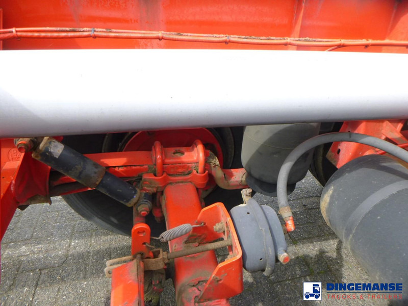 Félpótkocsi cserefelépítményes Burg 3-axle container chassis 20-30 ft: 10 kép.