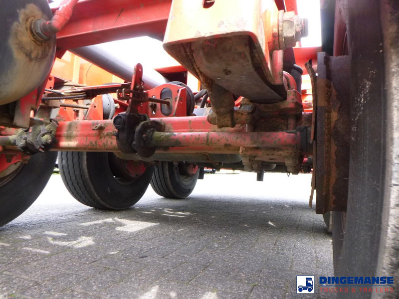 Félpótkocsi cserefelépítményes Burg 3-axle container chassis 20-30 ft: 9 kép.