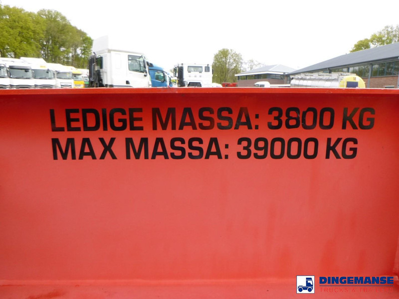 Félpótkocsi cserefelépítményes Burg 3-axle container chassis 20-30 ft: 18 kép.