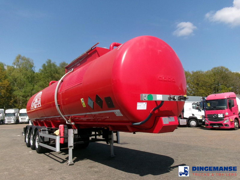 COBO Bitumen tank inox 34 m3 / 1 comp - Tartályos félpótkocsi: 2 kép. COBO Bitumen tank inox 34 m3 / 1 comp - Tartályos félpótkocsi: 2 kép.