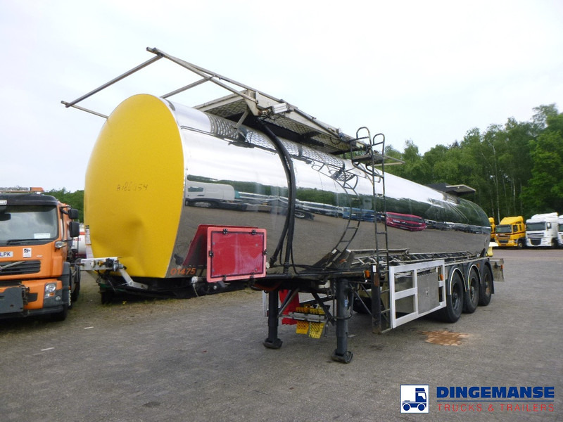 Crane Fruehauf Bitumen tank inox 28 m3 / 1 comp - Tartályos félpótkocsi: 1 kép. Crane Fruehauf Bitumen tank inox 28 m3 / 1 comp - Tartályos félpótkocsi: 1 kép.
