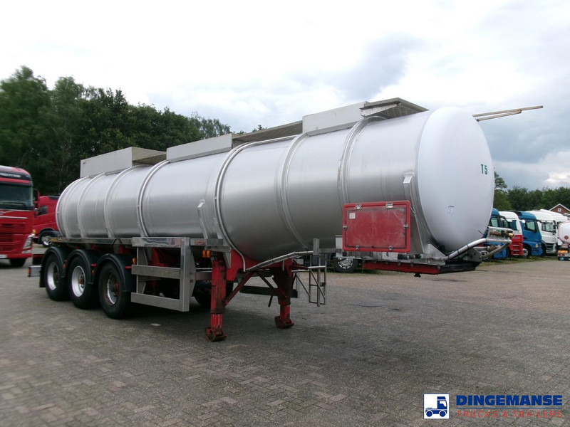 Crane Fruehauf Chemical tank inox 22.5 m3 / 1 comp - Tartályos félpótkocsi: 2 kép. Crane Fruehauf Chemical tank inox 22.5 m3 / 1 comp - Tartályos félpótkocsi: 2 kép.