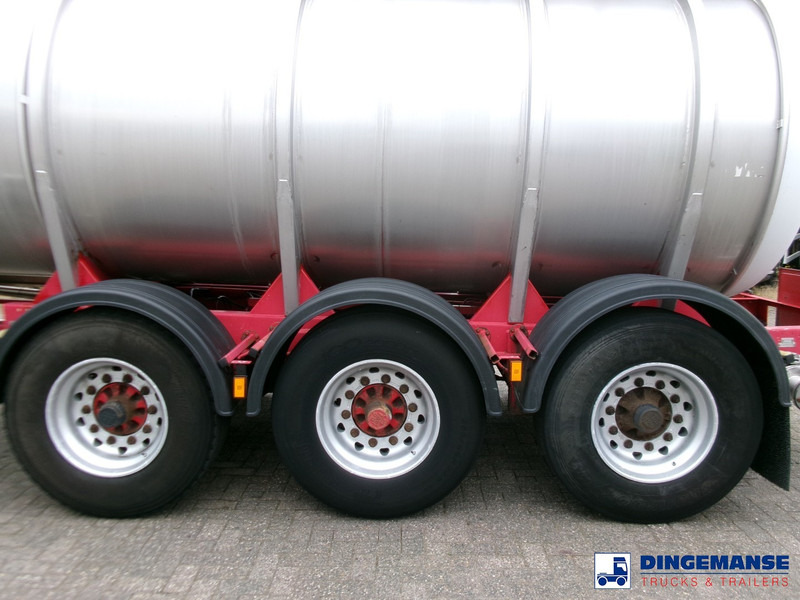 Crane Fruehauf Chemical tank inox 22.5 m3 / 1 comp - Tartályos félpótkocsi: 5 kép. Crane Fruehauf Chemical tank inox 22.5 m3 / 1 comp - Tartályos félpótkocsi: 5 kép.