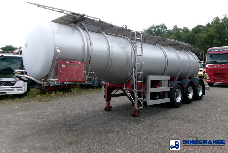 Crane Fruehauf Chemical tank inox 22.5 m3 / 1 comp - Tartályos félpótkocsi: 1 kép. Crane Fruehauf Chemical tank inox 22.5 m3 / 1 comp - Tartályos félpótkocsi: 1 kép.