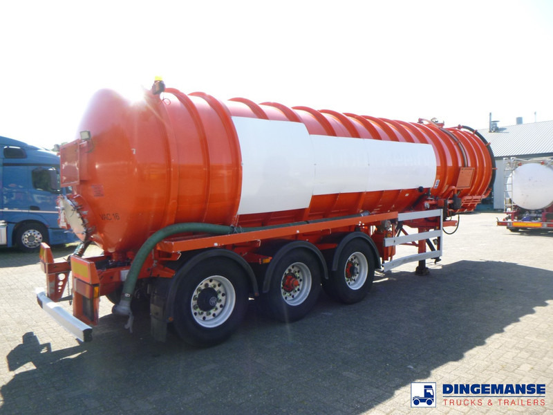 Crossland Vacuum tank alu 33 m3 / 1 comp - Tartályos félpótkocsi: 4 kép. Crossland Vacuum tank alu 33 m3 / 1 comp - Tartályos félpótkocsi: 4 kép.