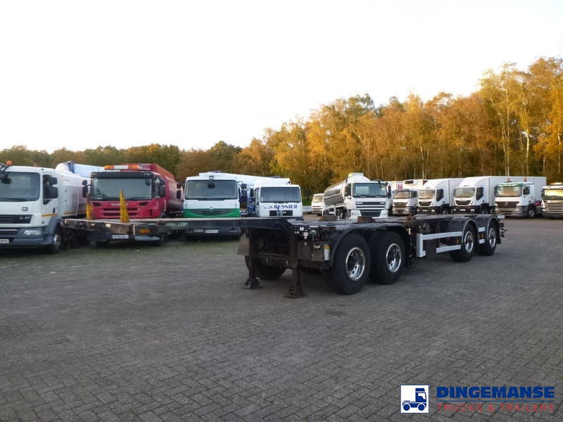 D-Tec 4-axle container combi trailer (2 + 2 axles) - Cserefelépítményes teherautó: 1 kép. D-Tec 4-axle container combi trailer (2 + 2 axles) - Cserefelépítményes teherautó: 1 kép.