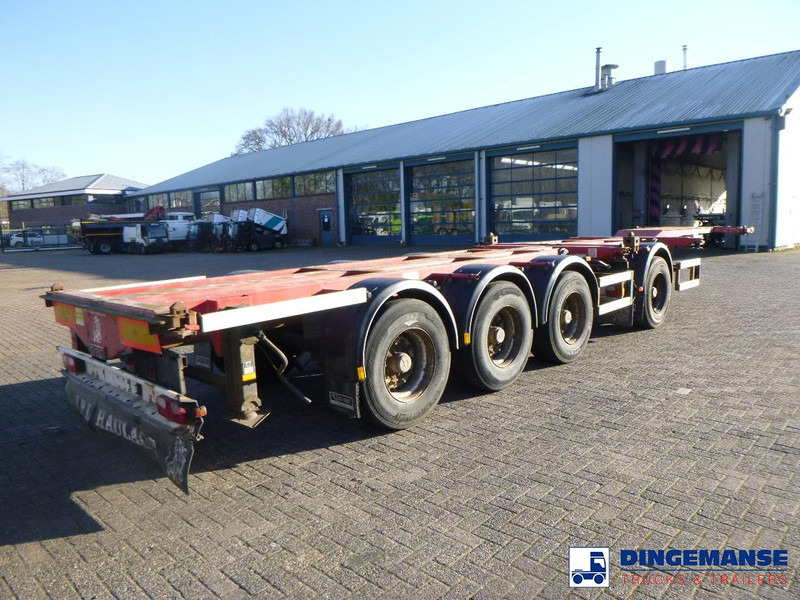 D-Tec 4-axle container combi trailer (3 + 1 axles) 20-30-40-45 ft - Félpótkocsi cserefelépítményes: 4 kép. D-Tec 4-axle container combi trailer (3 + 1 axles) 20-30-40-45 ft - Félpótkocsi cserefelépítményes: 4 kép.