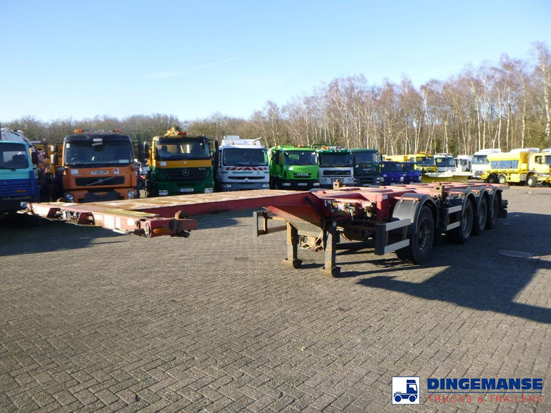 D-Tec 4-axle container combi trailer (3 + 1 axles) 20-30-40-45 ft - Félpótkocsi cserefelépítményes: 1 kép. D-Tec 4-axle container combi trailer (3 + 1 axles) 20-30-40-45 ft - Félpótkocsi cserefelépítményes: 1 kép.