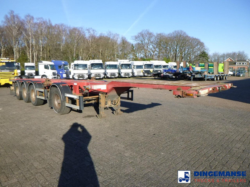 D-Tec 4-axle container combi trailer (3 + 1 axles) 20-30-40-45 ft - Félpótkocsi cserefelépítményes: 2 kép. D-Tec 4-axle container combi trailer (3 + 1 axles) 20-30-40-45 ft - Félpótkocsi cserefelépítményes: 2 kép.