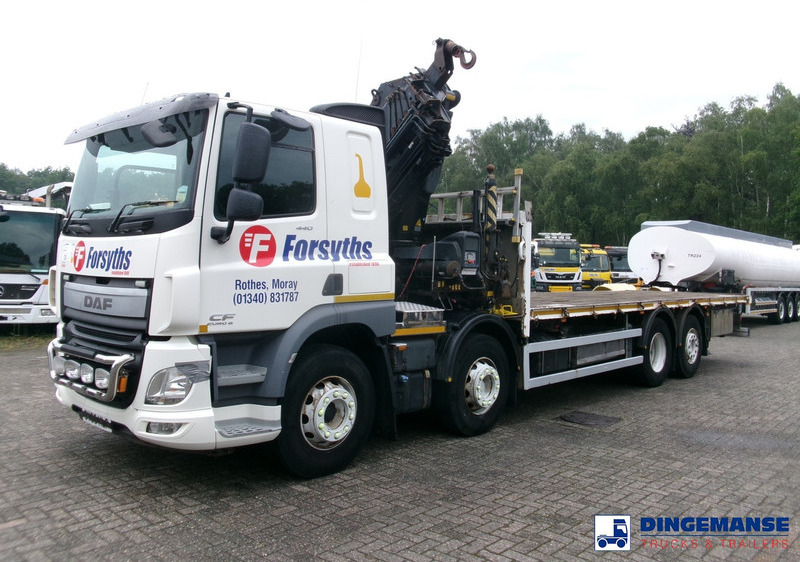 DAF CF 440 8x2 RHD + Hiab XS 477 E-6 HiDuo - Darus autó: 1 kép. DAF CF 440 8x2 RHD + Hiab XS 477 E-6 HiDuo - Darus autó: 1 kép.