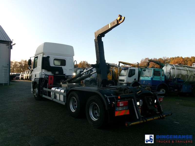 DAF CF 460 6x2 Euro 6 Hyva container hook 20 t - Horgos rakodó teherautó: 3 kép. DAF CF 460 6x2 Euro 6 Hyva container hook 20 t - Horgos rakodó teherautó: 3 kép.