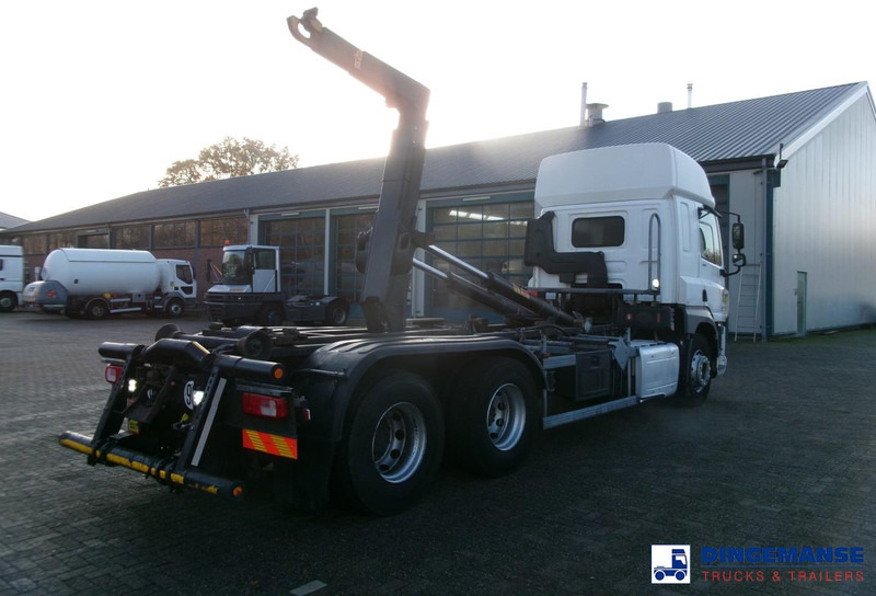 DAF CF 460 6x2 Euro 6 Hyva container hook 20 t - Horgos rakodó teherautó: 4 kép. DAF CF 460 6x2 Euro 6 Hyva container hook 20 t - Horgos rakodó teherautó: 4 kép.
