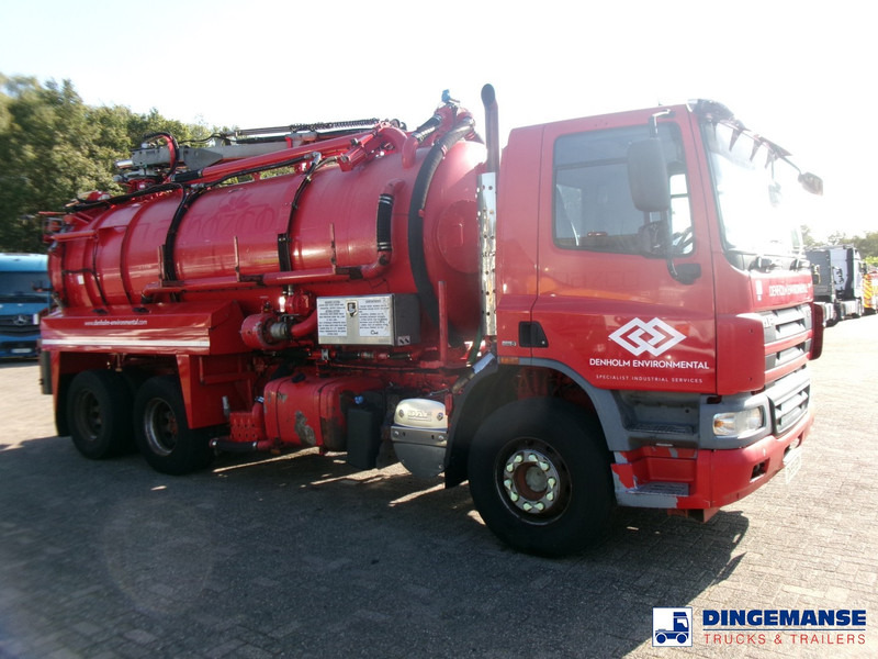 DAF CF 75.310 6x4 RHD Whale vacuum tank 11.8 m3 / 2 comp - Szippantós autó: 2 kép. DAF CF 75.310 6x4 RHD Whale vacuum tank 11.8 m3 / 2 comp - Szippantós autó: 2 kép.