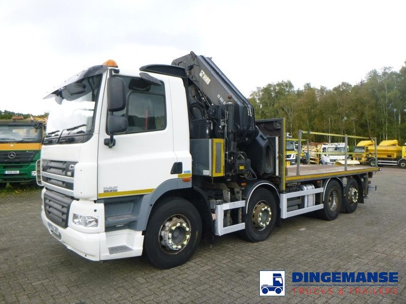 DAF CF 85.410 8X2 RHD + Hiab XS855 EP6 Hipro - Darus autó: 5 kép. DAF CF 85.410 8X2 RHD + Hiab XS855 EP6 Hipro - Darus autó: 5 kép.
