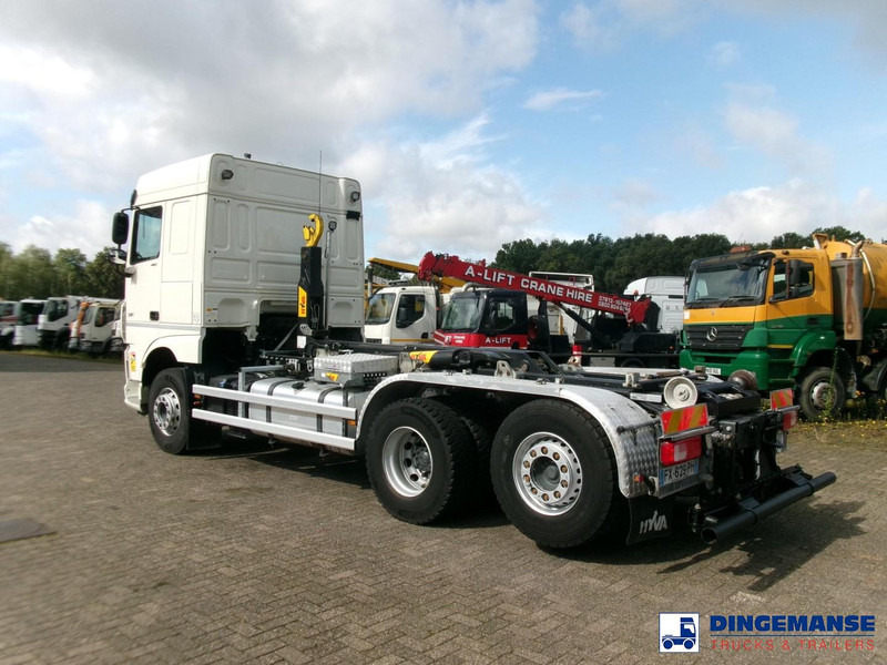 DAF XF 480 FAN 6x2 Hyva container hook 20 t - Horgos rakodó teherautó: 4 kép. DAF XF 480 FAN 6x2 Hyva container hook 20 t - Horgos rakodó teherautó: 4 kép.