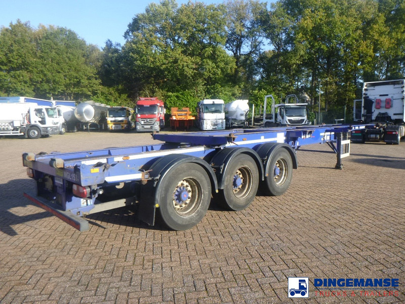 Dennison 3-axle container trailer 20-30-40-45 ft - Cserefelépítményes teherautó: 4 kép. Dennison 3-axle container trailer 20-30-40-45 ft - Cserefelépítményes teherautó: 4 kép.