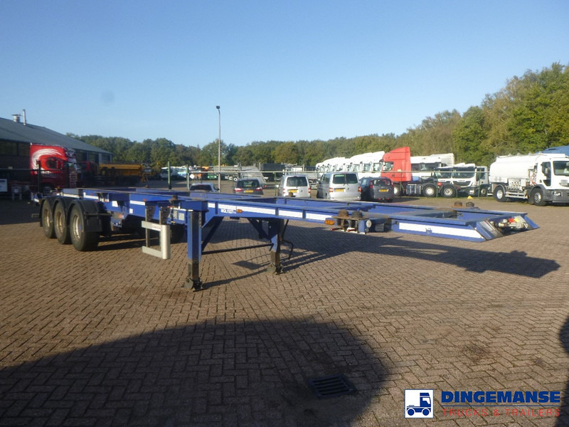Dennison 3-axle container trailer 20-30-40-45 ft - Cserefelépítményes teherautó: 2 kép. Dennison 3-axle container trailer 20-30-40-45 ft - Cserefelépítményes teherautó: 2 kép.