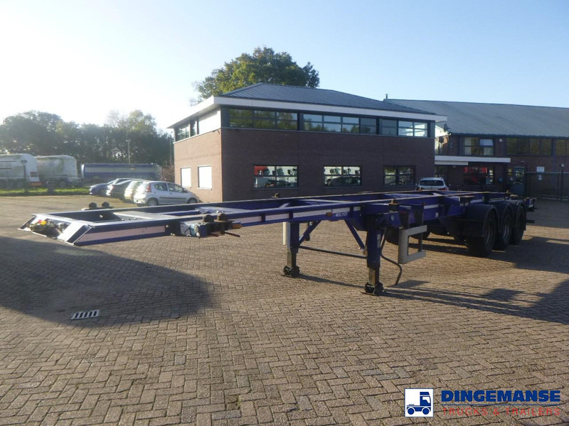 Dennison 3-axle container trailer 20-30-40-45 ft - Félpótkocsi cserefelépítményes: 1 kép. Dennison 3-axle container trailer 20-30-40-45 ft - Félpótkocsi cserefelépítményes: 1 kép.